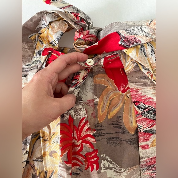 80’s Vintage Hawaiian Tropical Skirt - Picture 6 of 12